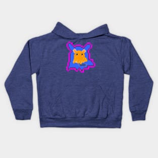 Flapjack Octopus Pixel Kids Hoodie